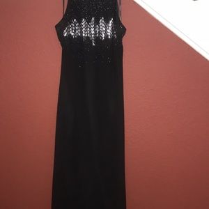 Black cocktail dress